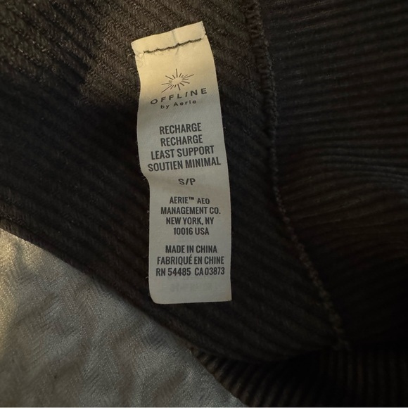 Aerie OFFLINE Least Support Ribbed Sports Bra or Top | Excellent Used Condition - Picture 6 of 8